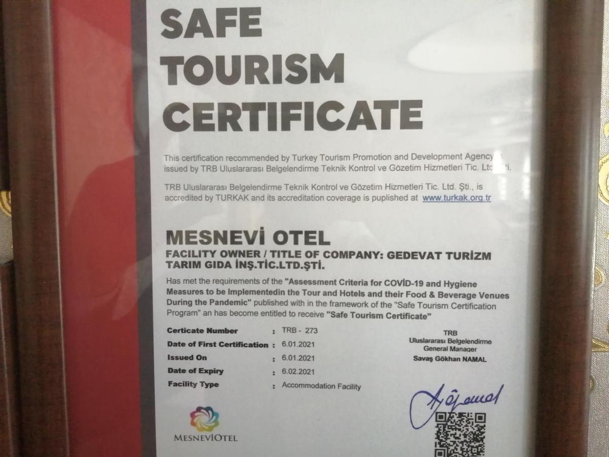 Mesnevi Hotel Konya Zewnętrze zdjęcie